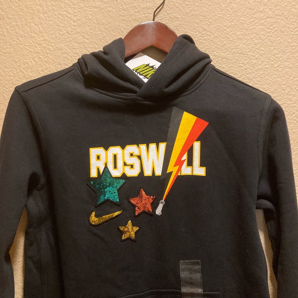 New Nike Roswell Rayguns Hoodie Jacket Youth - Picture 7 of 9